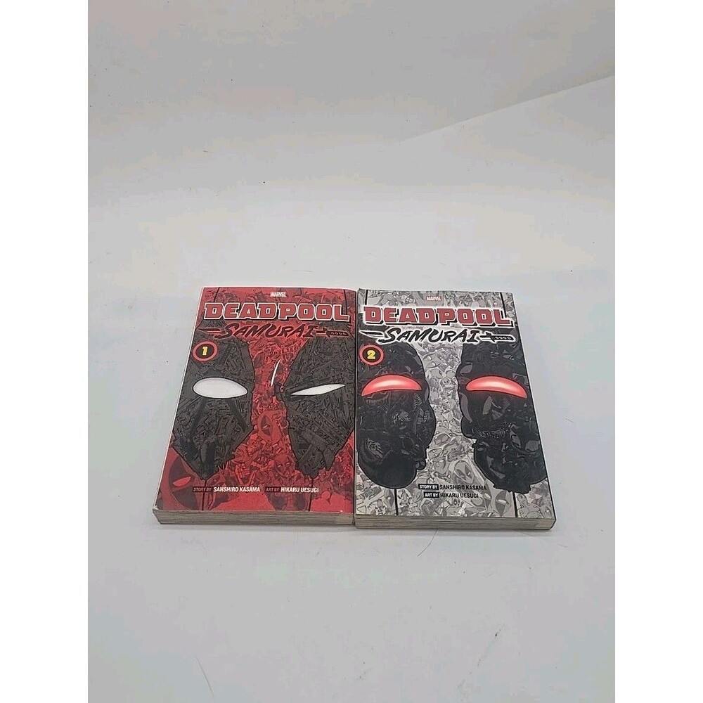 Deadpool Samurai Vol. 1 & 2 Paperback Book Lot Manga Comic English Anime Set